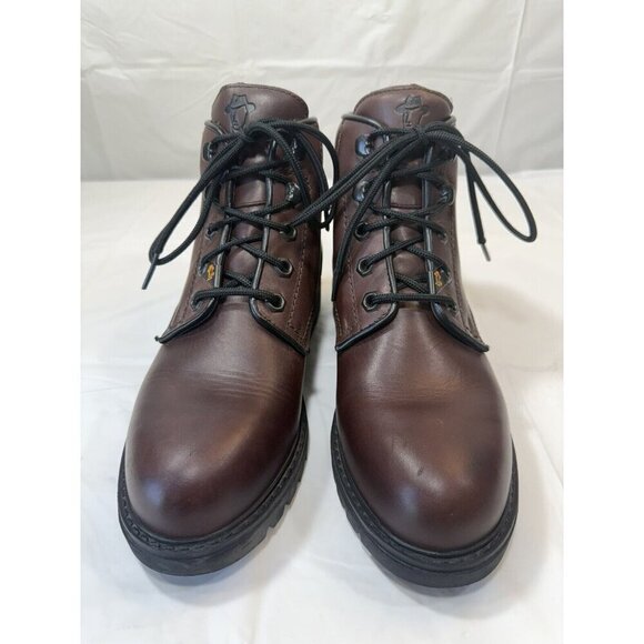 Havana Joe  Brown Leather Waterproof Gore Tex Chukka Boots Size 6 - Picture 4 of 12